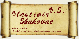 Vlastimir Skukovac vizit kartica